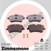 Zimmermann fékbetétkészlet, tárcsafék 23144.995.1