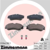 Zimmermann fékbetétkészlet, tárcsafék 23346.190.1