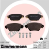 Zimmermann fékbetétkészlet, tárcsafék 23557.170.1