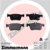 Zimmermann fékbetétkészlet, tárcsafék ZIMMERMANN 22429.150.1