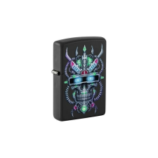 Zippo 48516 Zippo öngyújtó matt fekete, kiberkoponya konyhai eszköz