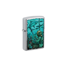Zippo 48561 Zippo öngyújtó szálcsiszolt króm színben - Tenger alatti világ konyhai eszköz