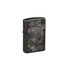 Zippo 48590 Zippo öngyújtó High Polish Black színben -Koponya gombákkal konyhai eszköz