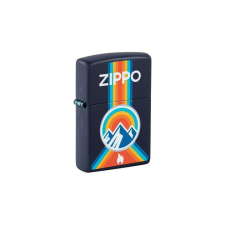 Zippo 48639 Zippo öngyújtó matt tengerészkék, hegy, Zippo láng és logó konyhai eszköz