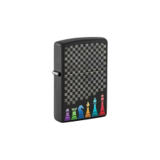 Zippo 48662 Zippo öngyújtó matt fekete -Sakk konyhai eszköz