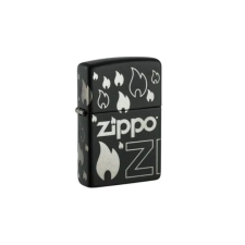 Zippo 48908 Zippo öngyújtó matt fekete színben -Zippo lángok konyhai eszköz