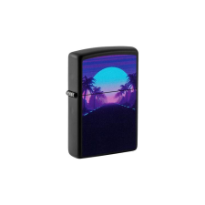 Zippo 49809 Zippo öngyújtó matt fekete, naplemente, UV fényben világít konyhai eszköz