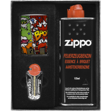  ZIPPO Öngyújtó POP ART CITY Ajándékkészlet 1. szám konyhai eszköz