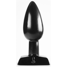 Zizi XXX Zizi Nut – prémium anál plug, 10 x 4 cm, fekete anál