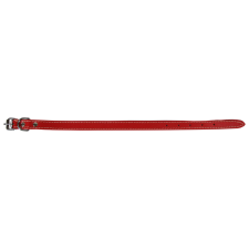  Zizó bélelt kutyanyakörv L1 16 mm/40 cm piros nyakörv, póráz, hám kutyáknak