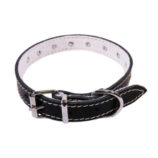  Zizo nyakörv L2 2.0/45 cm Diszes Fekete nyakörv, póráz, hám kutyáknak