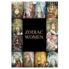  Zodiac Women (Wall Calendar 2024 DIN A4 portrait), CALVENDO 12 Month Wall Calendar naptár, kalendárium