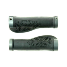 Zoggie ergonomikus bilincses markolat, 130 mm, fekete, szürke bilinccsel kerékpár kormány