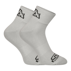  Zokni Styx bokaszürke fekete logóval (HK1062) XL