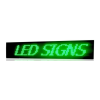  zöld Beltéri led fényújság , futófény 229x53 cm