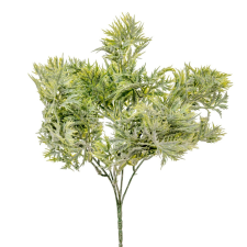  Zöld bokor 5ágú M31cm 48db/# dekorációs kellék
