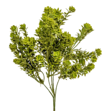  Zöld bokor 5ágú M35cm 48db/# dekorációs kellék