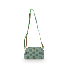 Zöld crossbody táska 22x6x13,5 cm Suki kézitáska és bőrönd