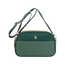 Zöld crossbody táska 26,5x7,5x16,5 cm UNI kollekció kézitáska és bőrönd