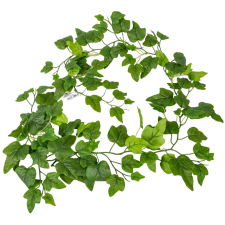  Zöld girland 193cm 48db/# dekorációs kellék