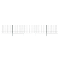  zöld kerti kerítés szett 115 x 79 cm kerti bútor