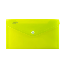 Zöld Lime Opaline levéltárca gombbal mappa