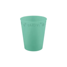 Zöld Pastel Mint micro prémium műanyag pohár 250 ml konyhai eszköz