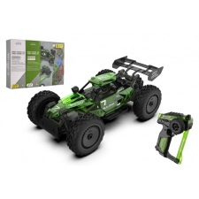 Zöld RC Buggy Autó Építőkészlet autópálya és játékautó