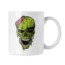 Zöld Zombi Koponya - Bögre bögrék, csészék