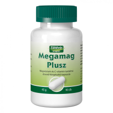 Zöldvér megamag plusz mg+c vitamin kapszula 90 db gyógyhatású készítmény