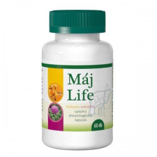 Zöldvér Zöldvér máj life kurkuma+máriatövis kapszula 60 db gyógyhatású készítmény