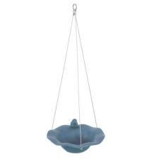  ZOLUX Kerámia tál tápra vagy vízre 48cm/26cm kék fordros kutyatál