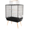 Zolux Neo Jili H80 Kisállat Ketrec - Fekete (81 x 78 x 48 cm)