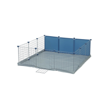 Zolux NEOLIFE Neopark tengerimalac ketrec 105x105x35 cm kék ketrec, szállítóbox rágcsálóknak