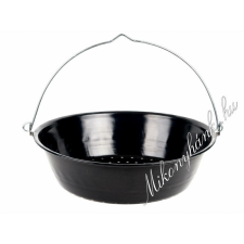  Zománcos hurkaabáló kosár 42cm konyhai eszköz