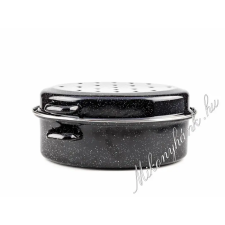  Zománcozott kacsasütő 40cm x 30cm sütés és főzés