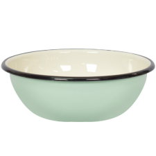  Zománcozott keverőtál 2,5L Zöld konyhai eszköz