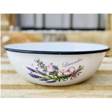  Zománcozott levendula tál 2.5 liter konyhai eszköz
