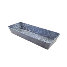 Zománcozott sütő tepsi tégla alakú 32 X 11cm beépíthető gépek kiegészítői