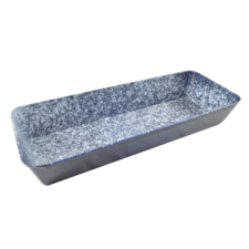 Zománcozott sütő tepsi tégla alakú 35,4 X 14 cm beépíthető gépek kiegészítői