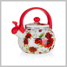 Zománcozott vízforraló, Teáskanna, Poppy, 2.2L 13701205 vízforraló és teáskanna
