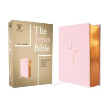 Zondervan The Jesus Bible, ESV Edition, Leathersoft over Board, Pink | PASSION PUBLISHING egyéb könyv