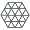 Zone Denmark Triangles Hőálló edényalátét, hidegszürke (330226)