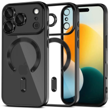 Zone Magflex Magsafe hátlaptok Apple iPhone 17 Pro fekete-átlátszó tok és táska