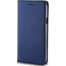 Zone Smart Magnet oldalra nyitható tok Motorola Moto G Pro sötétkék tok és táska
