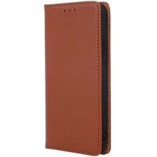 Zone Smart Pro oldalra nyitható bőrtok Samsung Galaxy S24 FE barna tok és táska