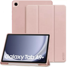 Zone TP SC Pen Hybrid Trifold mappa tok közepesen ütésálló érintőceruza tartóva Samsung Galaxy Tab A9 Plus (11.0) rózsaszín tablet tok
