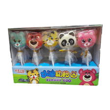 Zoo figurás nyalóka 30x15g - 450 g csokoládé és édesség