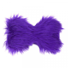 ZOON Mókacsont plüss szőrös csont formájú sípoló kutyajáték Lila játék kutyáknak