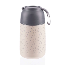 Zopa étel termosz - rozsdamentes acél, szilikon fogantyúval 620 ml Flowers papírárú, csomagoló és tárolóeszköz